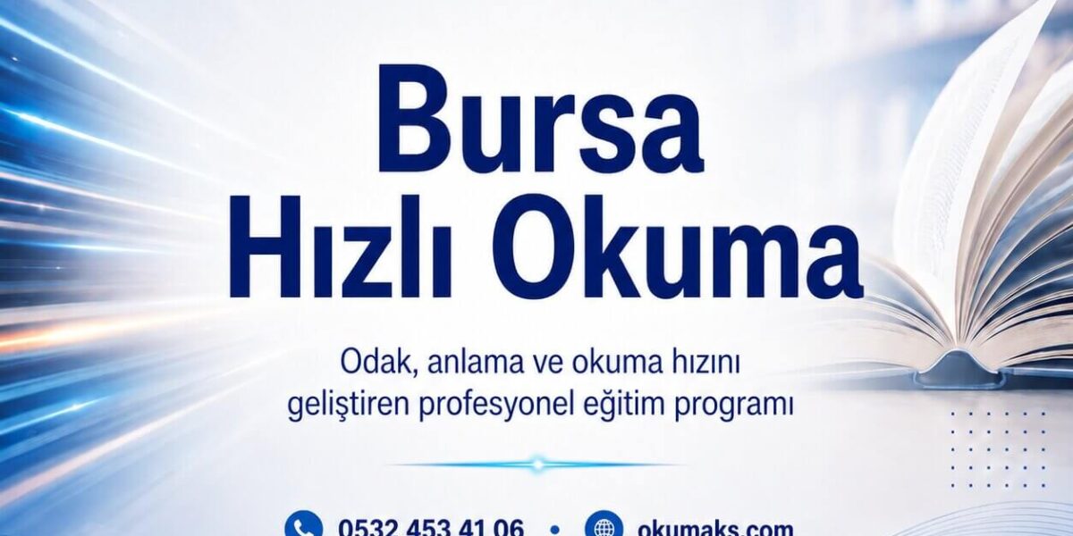 Hızlı Okuma Programı Okuduğunu Hafızada Tutma