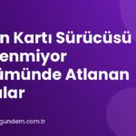 Ekran Kartı Sürücüsü Yüklenmiyor Çözümünde Atlanan Hatalar