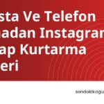 Eposta Ve Telefon Olmadan Instagram Hesap Kurtarma Türleri